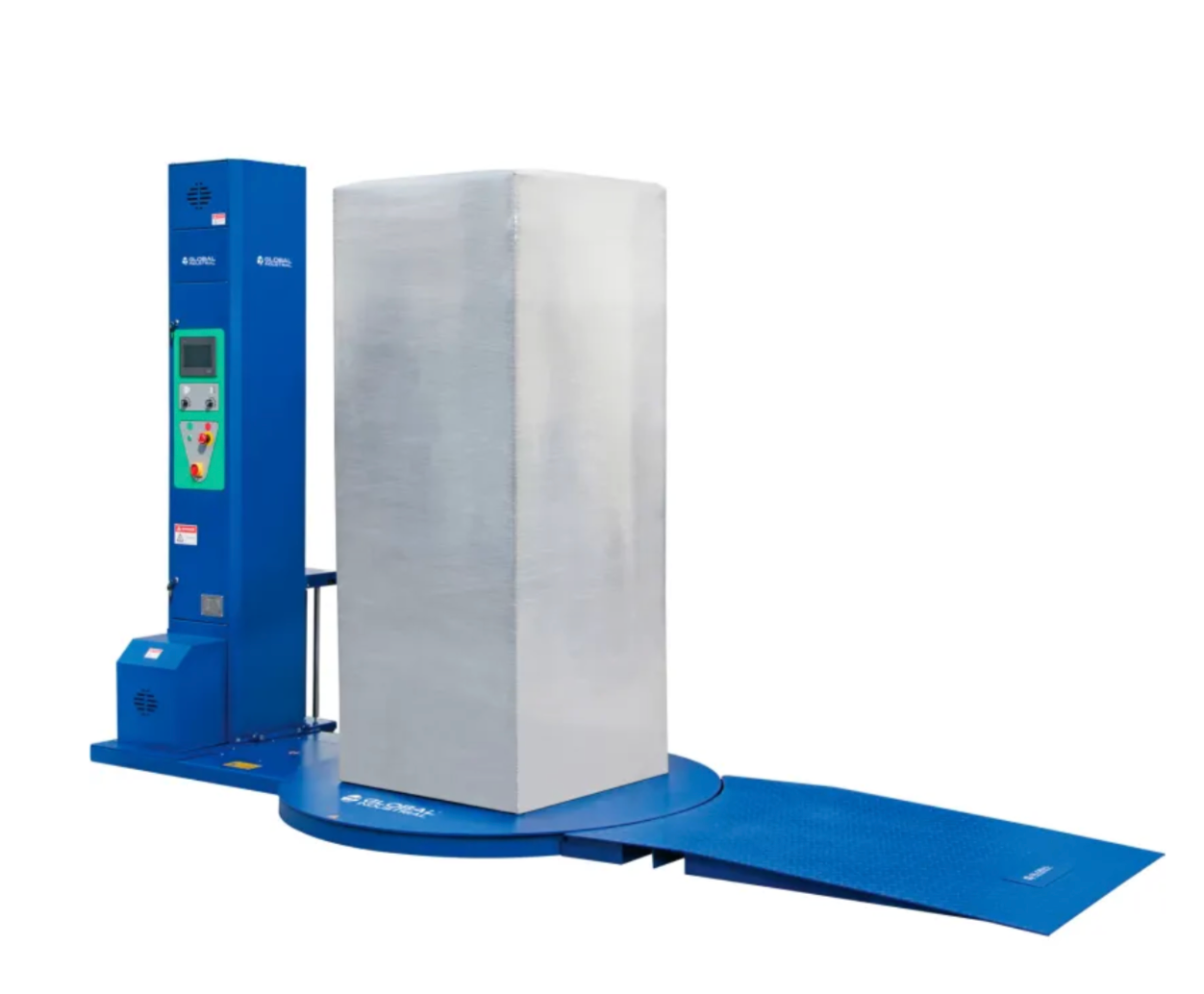 Global Industrial™ Semi-Automatic Stretch Wrap Machine For 20"W Rolls