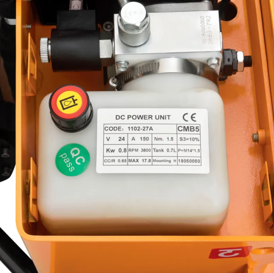 Model #: WQ988993  Global Industrial™ Self-Propelled Electric Pallet Jack, 3300 lb. Cap., 27"W x 45"L Forks