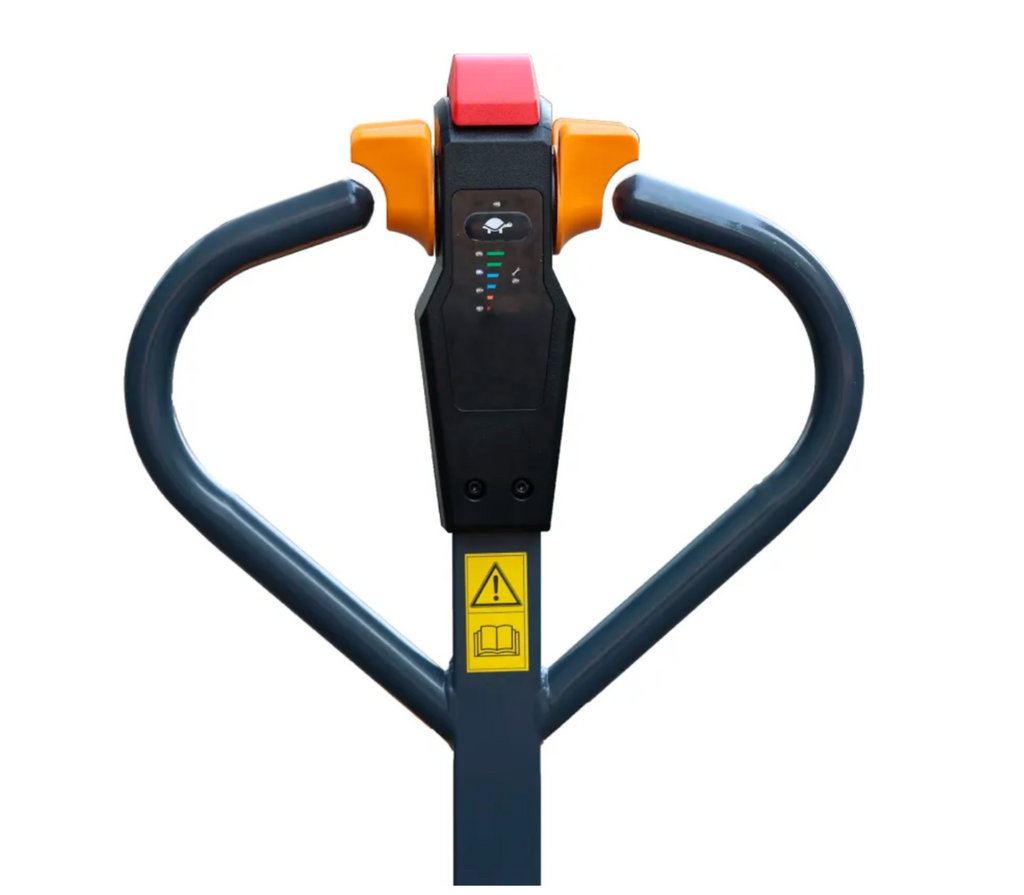 Global Industrial™ Electric Pallet Jack with Charger, 3300 lb. Cap., 27"W x 48"L Forks