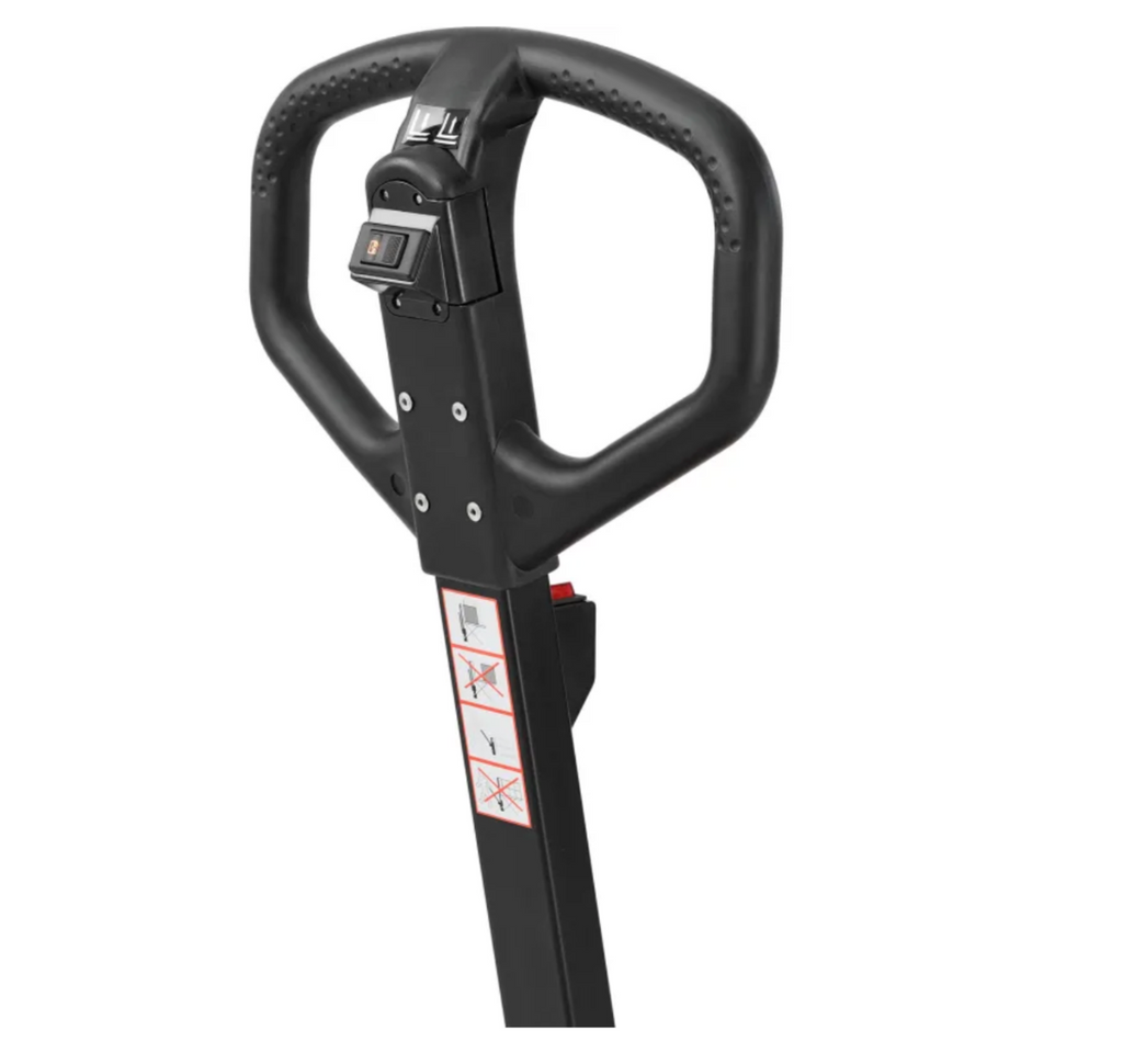 Global Industrial™ Battery Powered High-Lift Skid Truck, 3300 lb. Capacity, 21"W x 44"L Forks