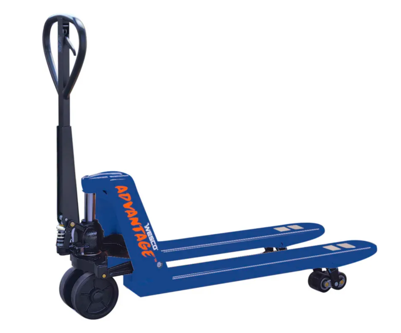 Wesco® Advantage Pro Max Manual Pallet Jack, 11000 lb. Capacity, 27"W x 48"L Forks